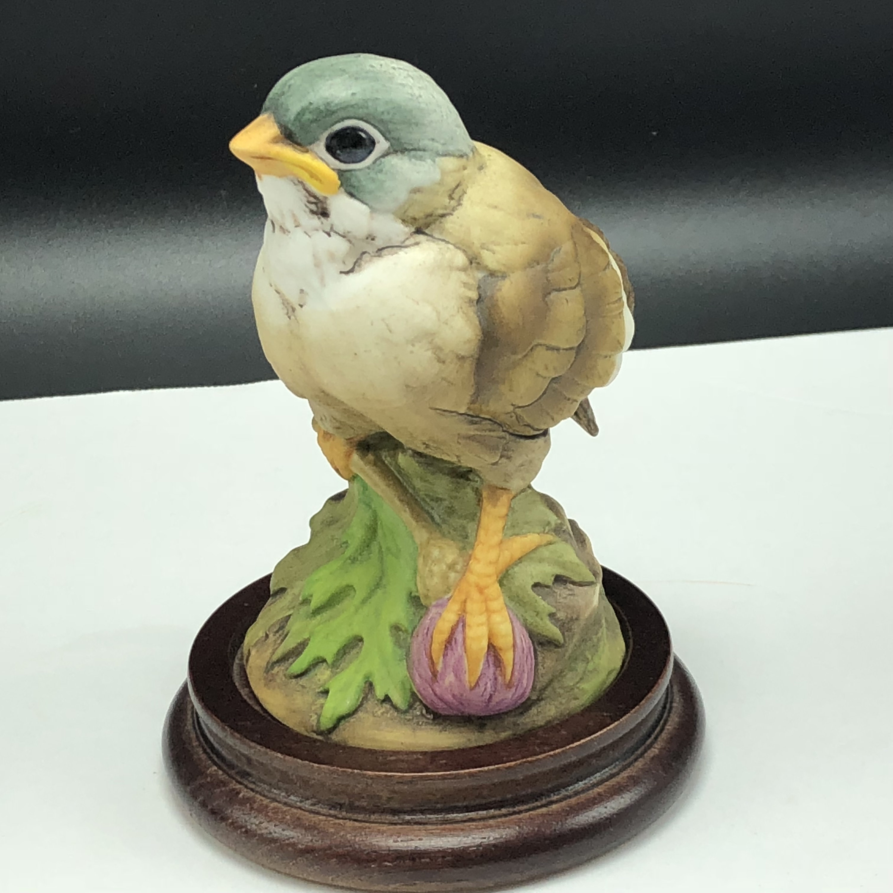 ANDREA SADEK FIGURINE 1985 vintage porcelain statue bird | Etsy