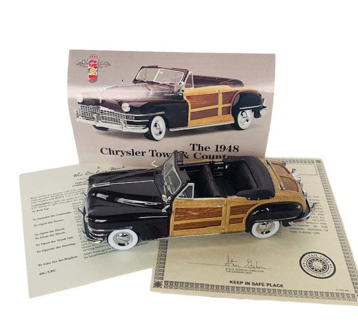 Franklin Mint Diecast Car Truck Danbury Precision Model COA Etsy