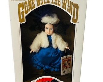 Muñeca del mundo Lo que el viento se llevó Caja NIB Limitada 1989 Eugenie Bonnie Blue Butler RARA