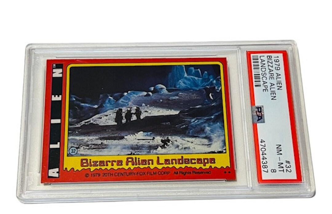 Alien Trading Card Ripley 1979 Fox 20th Sigourney Weaver PSA 8