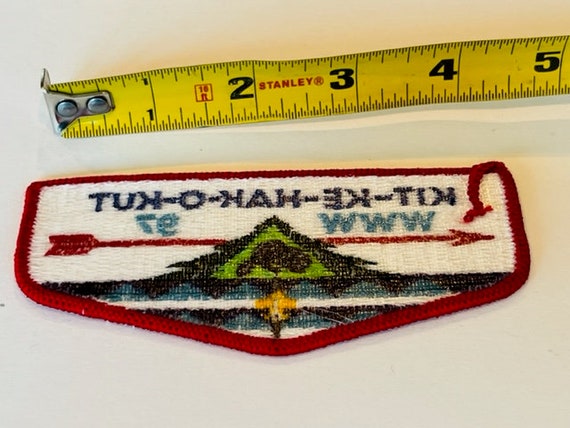 Boy Scouts Cub Girl Patch Vtg Council Badge Memor… - image 2