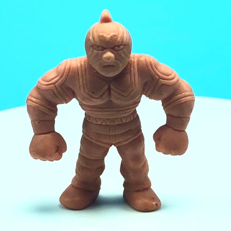 muscle man men wrestling wrestler action figure Mattel anime flesh color toy Kinnikuman #113 A super phoenix 1985 VINTAGE M.U.S.C.L.E
