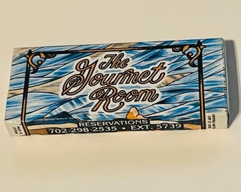 Vintage Match Book Advertising matchbook Gourmet Room St Louis Missouri box MO