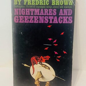 Nightmare Geezensta Frederic Brown Fantascienza Libro tascabile Vtg Alien 1961