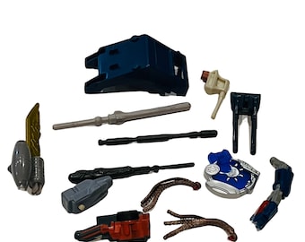 Transformers parts weapons lot accessories Vtg figure toy Gobots Hasbro Prime BMC2