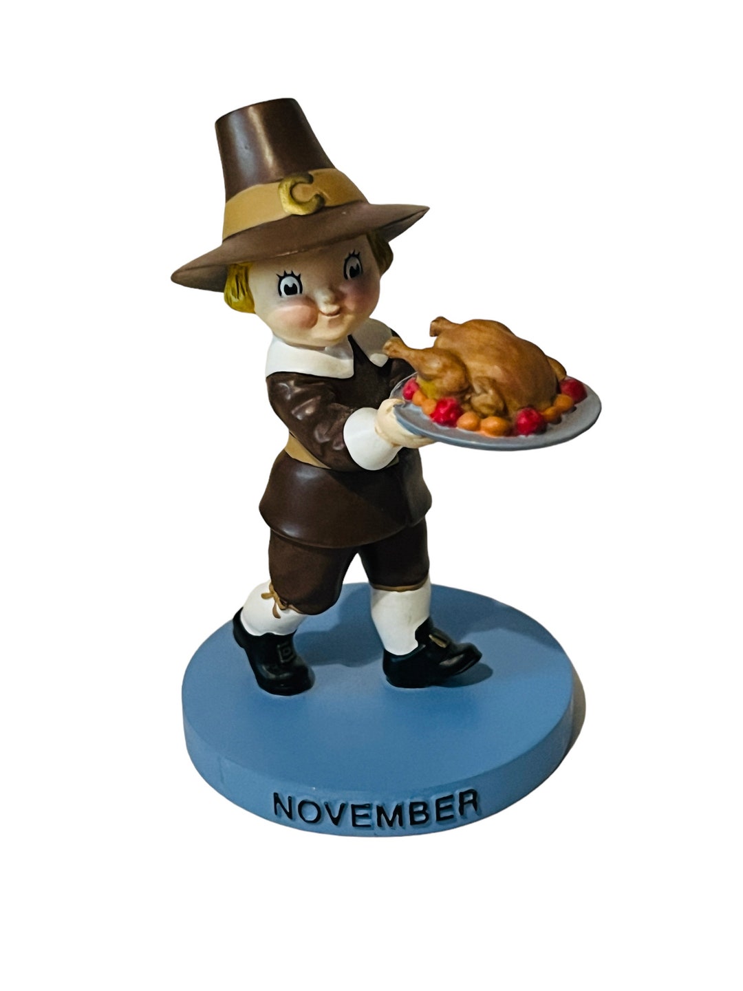 Campbell Soup Kid Figurine Danbury Mint Calendar Figure Etsy