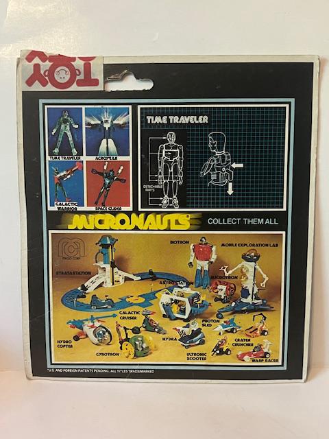 超メルカリ市★Mego★Micronauts★タイムトラベラー★ Micronauts Action Figure Toy Vtg Robot 1979 Mego Card Time
