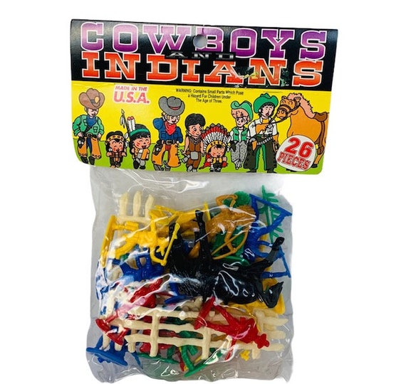 Tim Mee Cowboys Western Toys Figures Mixed 26 Piece Lot Etsy