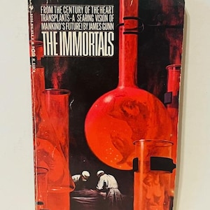 Immortals James Gunn 1962 Science Fiction Paperback Book UFO Aliens Space vtg
