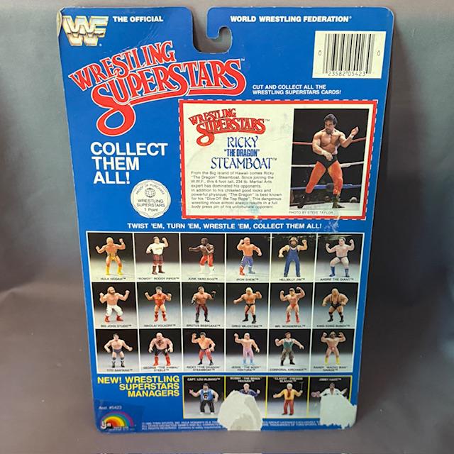 Vintage Ricky Dragon Steamboat WWF Wrestling Figure LJN Toy WWE