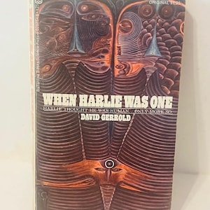 When Harlie Was One David Gerrold Science Fiction Paperback Book Vtg Alien 1972