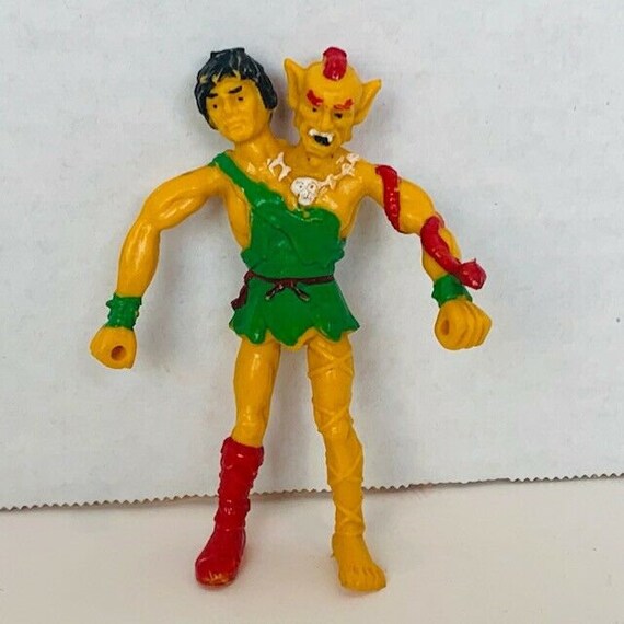 Arco Other World Action Figure Rubber Bendable Toy Two Headed