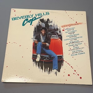 Beverly Hills Cop Vintage Vinyl Record Album Cover 12&quot; LP Soundtrack 1984 Eddie Murphy
