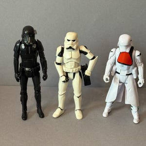 Vintage Star Wars Action Figure Kenner Hasbro Mattel LOT Stormtrooper Black Kylo