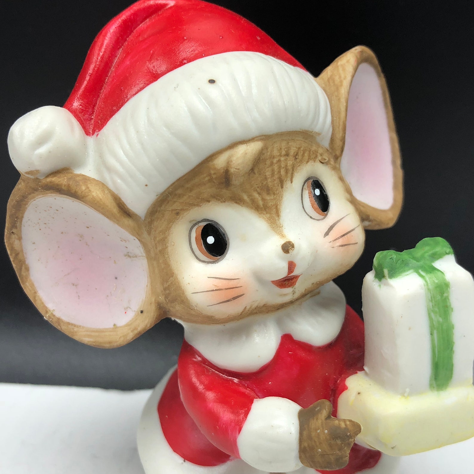 Vintage Christmas Mouse 
