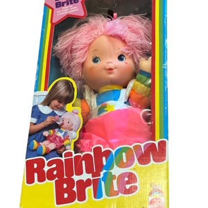 Baby Rainbow Brite Doll 1983 Mattell Hallmark Open Box Toy Figure RARE 9015 vtg