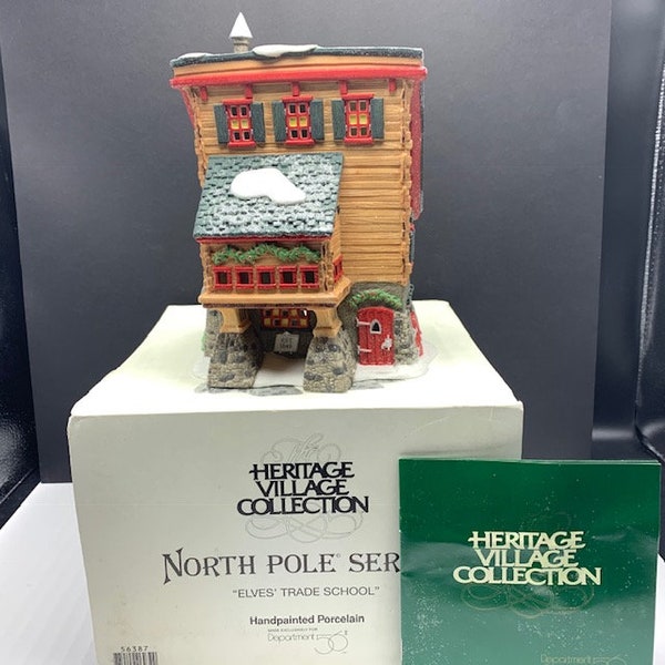 Dept 56 North Pole Series Etsy Dept 56 north pole series etsy