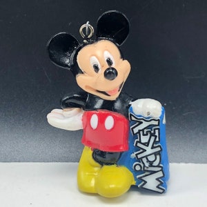 WALT DISNEY ORNAMENT Vintage Weihnachten Urlaub Baum Wohnkultur Vtg Figur Skulptur Disneyland Themenparks Mickey Mouse