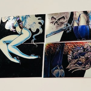 Lady Death Comic Cartes à collectionner Lot Chromium Chaos Cryptic Chrome Pulido 1994 LD3