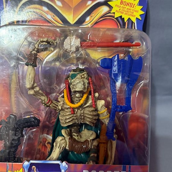 Vintage Dagger Skeleton Warriors Action Figure 1994 Playmates MOC