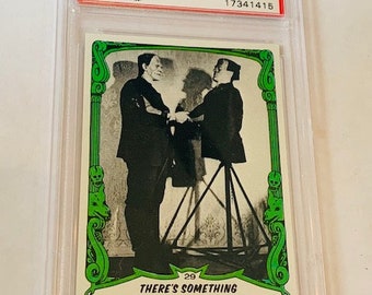 ホラー ユニバーサル モンスター 笑い死にしそう トレーディングカード