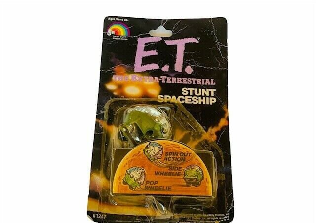ET Stunt Spaceship Extra-terrestrial LJN 1982 Action Figure Toy