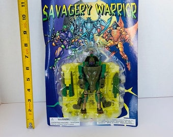 SAVAGERY WARRIOR TRANSFORMERS 1980s Vintage Robot Action Figure
