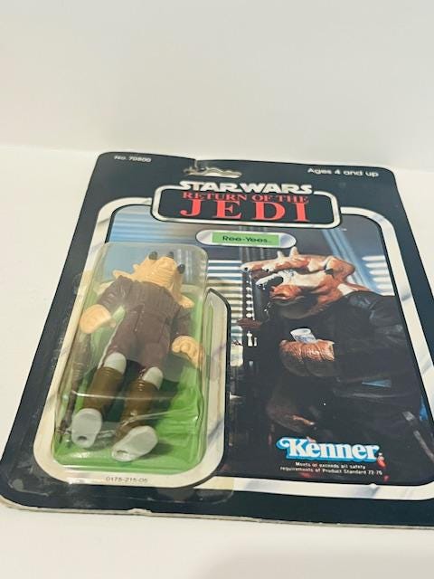 Ree Yees Action Figure Star Wars 1983 Kenner MOC Return Jedi