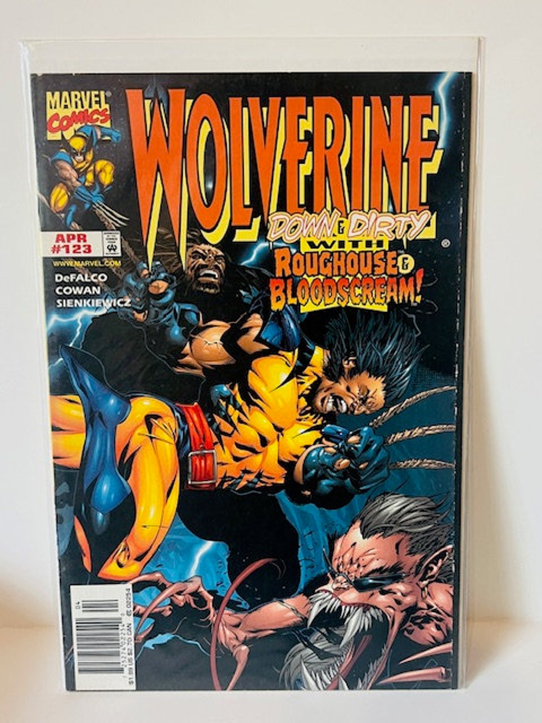 Wolverine Down Dirty #123 Comic Book Marvel Super Heroes X-men ...