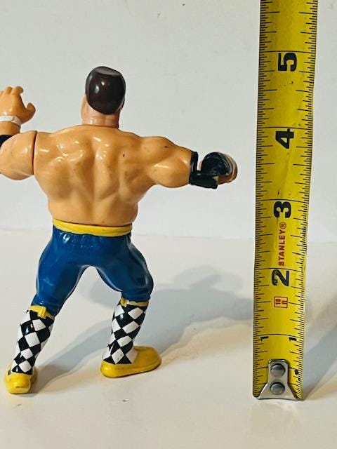 Jim Anvil Neidhart Action Figure WWF 1991 Hasbro WWE Wrestling