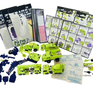 Devastator COMPLETE Transformers Takara Japan vtg toy Hasbro figure G1 1984 lot BMC2