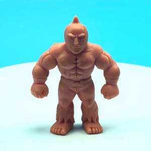 1985 VINTAGE M.U.S.C.L.E. muscle man men wrestling wrestler action figure Mattel anime flesh color toy Kinnikuman #202 strongman strong man