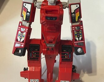 Robo Machine Bandai Transformers Hélicoptère Robot Vintage