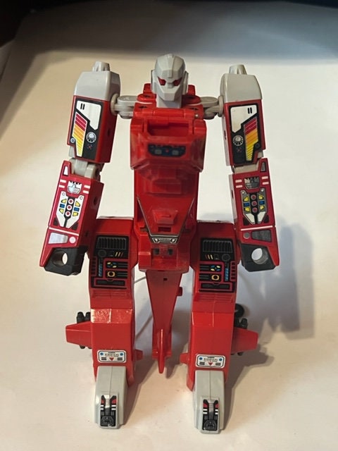 日本未発売マシンロボ・ローガン GOBOTS トランスフォーマー レトロ 海外 Vintage 1984 Bandai Robo Machine Robot Winch Transforming