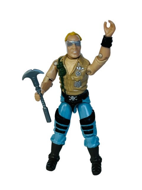 Figurine GI Joe 1985 – Cobra Buzzer Dreadnok – Hasbro – Hong Kong