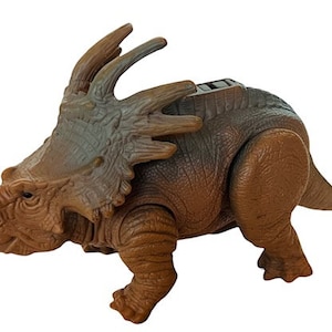 Dinoriders Dino Riders Styracosaurus turret dinosaur Tyco Vtg Action figure toy 1987