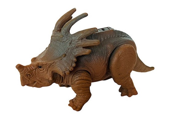 Figurine Dinoriders Styracosaure Tyco 1987 - Réf. 2704254 - Occasion Vintage Pour Collection