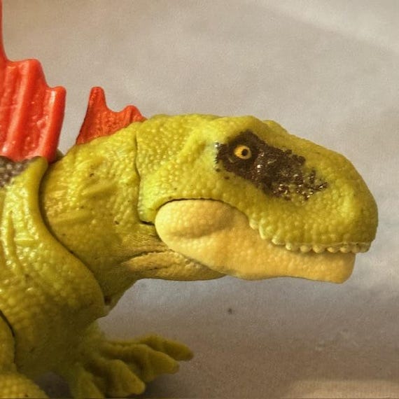 Vintage Jurassic Park Figure Toy Dinosaur Mattel Dimetrodon Apex