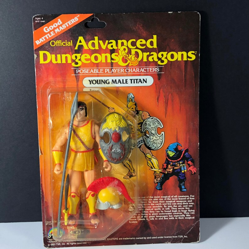 ljn advanced dungeons dragons figures