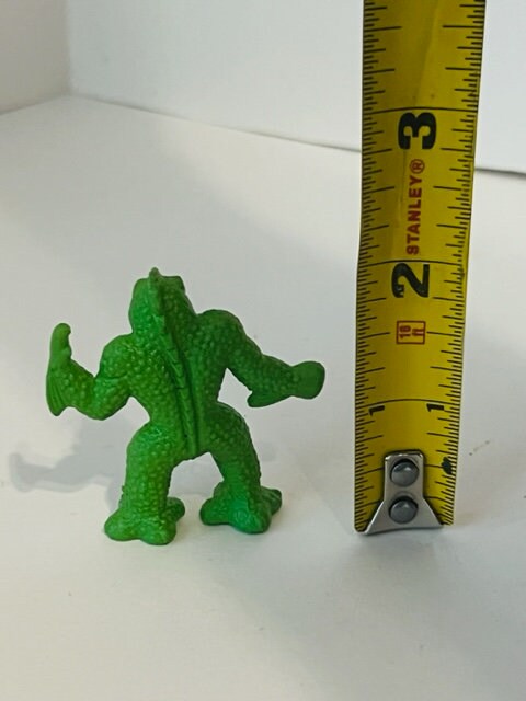 Diener Rubber Toy Figure Eraser Monster Space Alien Kaijou Vtg Green ...
