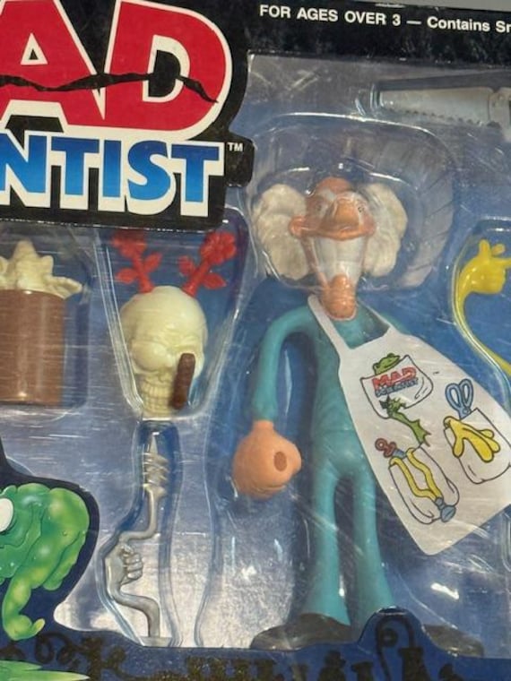 Vintage Arco Mattel Mad Scientist Operating Room No. 8011 Bendy