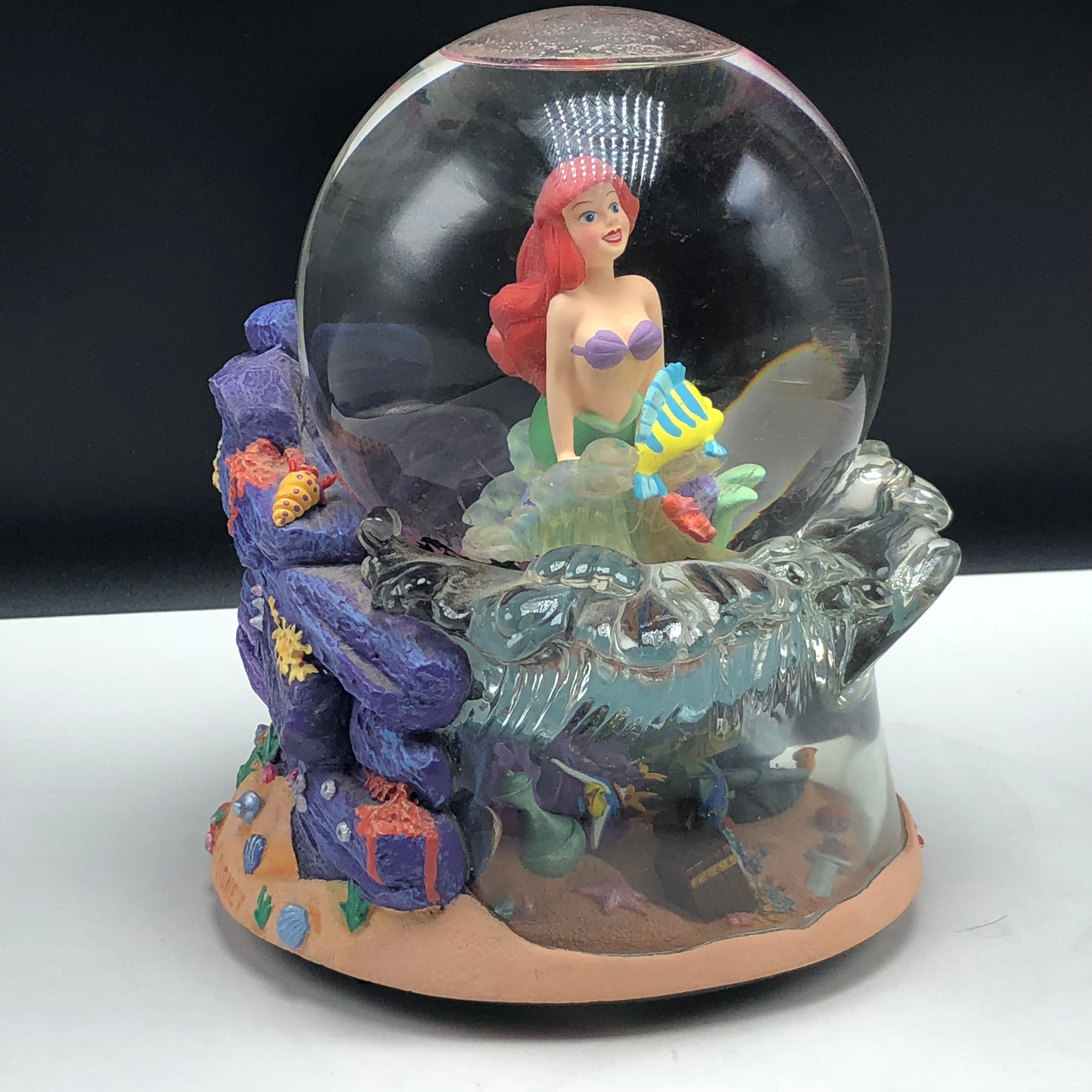 WALT DISNEY SNOWGLOBE vintage snow globe snowdome dome water Etsy