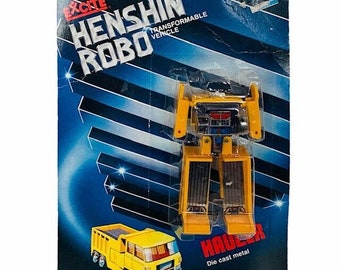 Henshin Robo Excite Hauler diecast Robot Transformer Gobot toy figure MOC sealed BM2