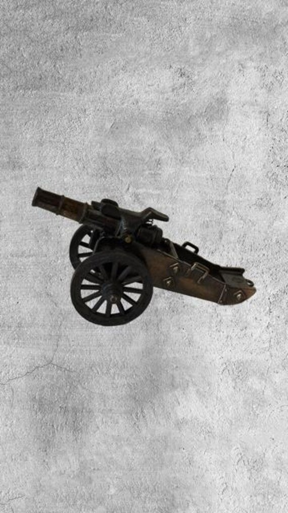 ヴィンテージ 大砲 鉛筆削り キャノン 南北戦争 ダイキャスト