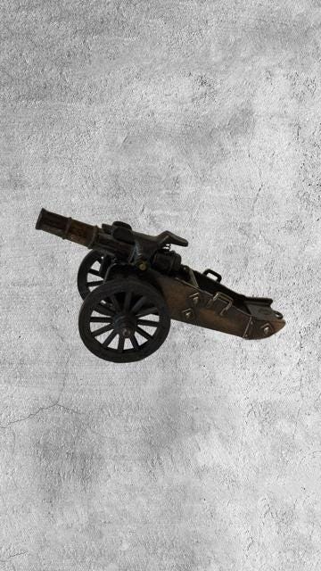 ヴィンテージ 大砲 鉛筆削り キャノン 南北戦争 ダイキャスト