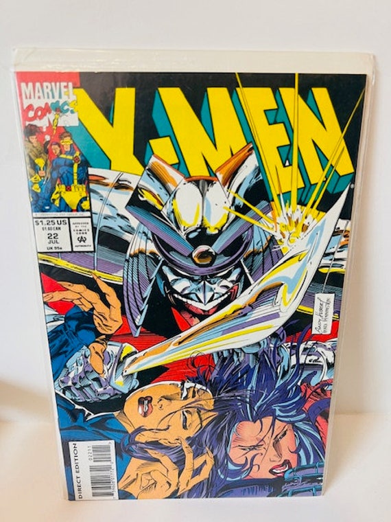 X-men #22 Comic Book Marvel Super Heroes Vtg 1993 Silver Samurai