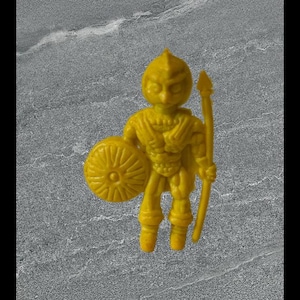Vintage Space Ace Keshi Figure Blackstar 1980s Mini Hong Kong Vending Fantasy 3