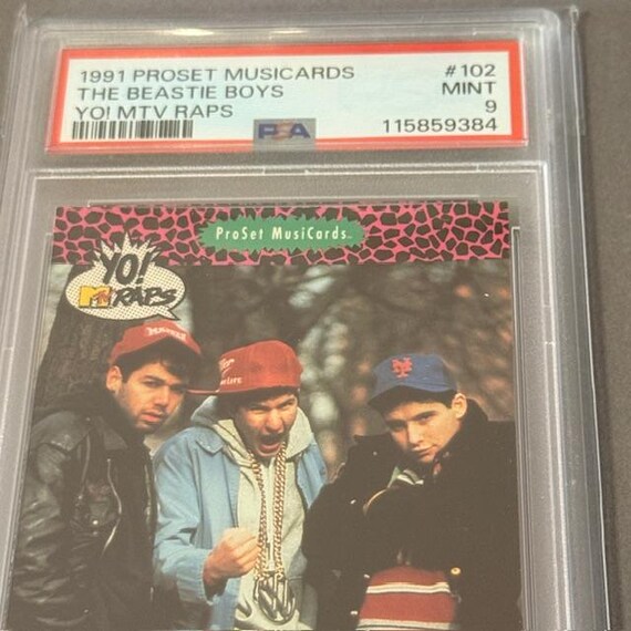 Yo MTV Raps Beastie Boys Music Card PSA 9 Rc 1991 Pro Set 102 Mike D MCA Ad-rock - Etsy New Zealand Yo MTV Raps Beastie Boys Music Card PSA 9 Rc 1991 Pro Set 102 Mike D MCA Ad-rock - Etsy New Zealand