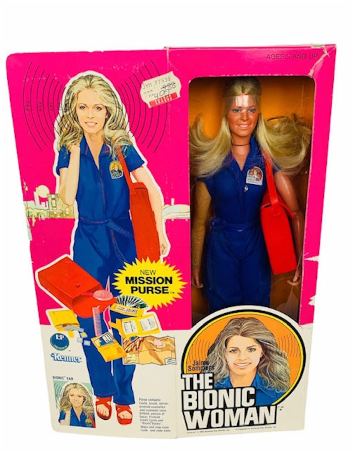 THE BIONIC WOMAN 1974 Kenner action figure doll toy Jaime Etsy
