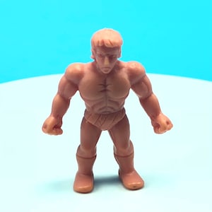 1985 VINTAGE M.U.S.C.L.E. muscle man men wrestling wrestler 1985 action figure Mattel anime flesh toy #160 Chavo Kerori cosmic showdown boy